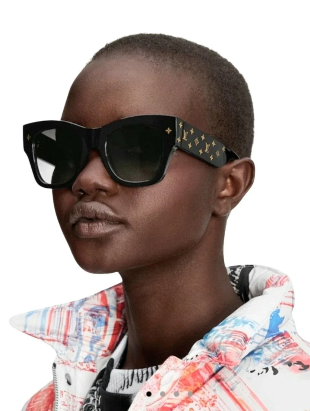 Louis Vuitton Rendez-Vous Square Sunglasses Z1564W Black NIB